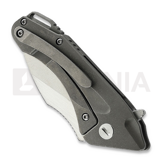 Bestech Goblin - Satin + Stonewash - CF kääntöveitsi
