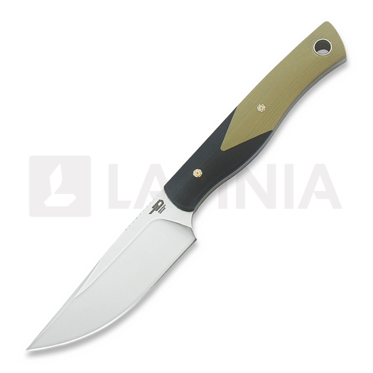 Bestech Heidi Blacksmith #1 - Satin - G10, beige, preto