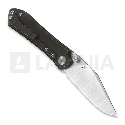 Bestech Icarus, Black/Bronze Stonewashed Titanium, Satin