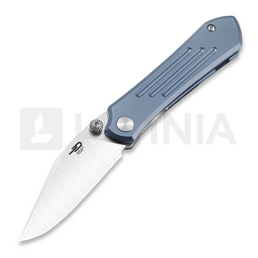 Bestech Icarus - Satin - Titanium, blauw