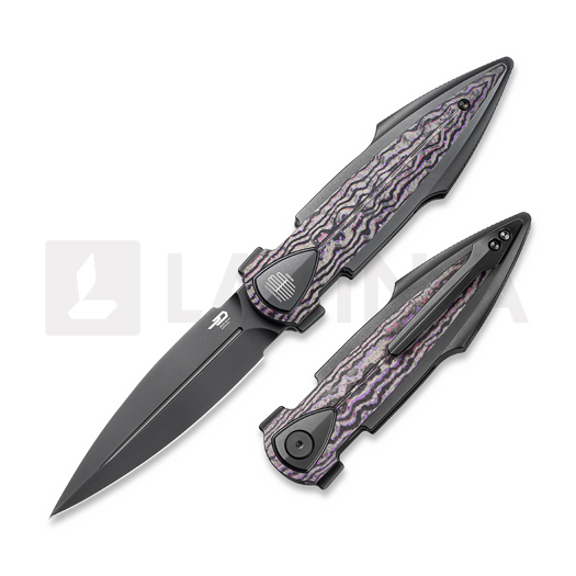 Briceag Bestech IKA Dagger - Black PVD - CF, Purple Haze
