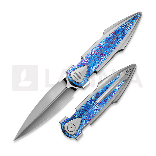 Liigendnuga Bestech IKA Dagger - Mirror - Timascus