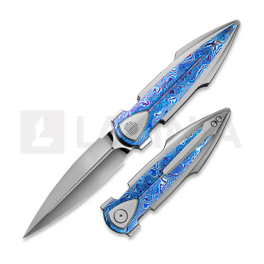 Bestech IKA Dagger - Mirror - Timascus 折り畳みナイフ