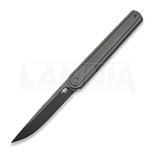 Складной нож Bestech Ink - Blackwash - Titanium, чёрный