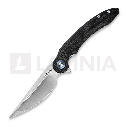Bestech Irida - Satin - CF kääntöveitsi, musta