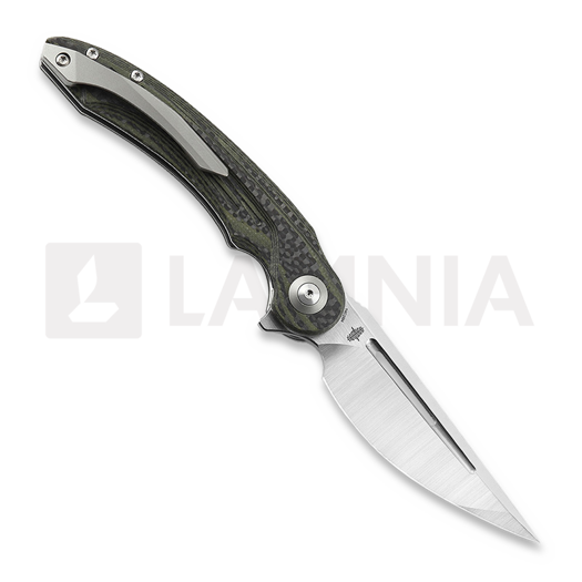Bestech Irida - Satin - CF kääntöveitsi, vihreä