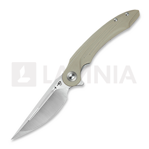 Bestech Irida - Satin - G10 összecsukható kés, beige