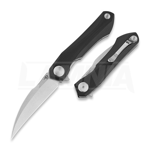Bestech Ivy - Stonewash - G10 sklopivi nož, crna
