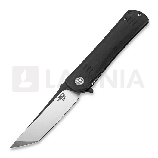 Складной нож Bestech Kendo - Blackwash + Satin - G10, чёрный