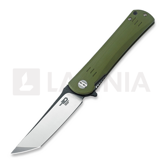 Складной нож Bestech Kendo - Blackwash + Satin - G10, зелёный