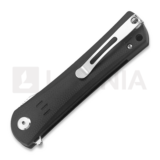 Bestech Kendo - Stonewash + Satin - G10 kääntöveitsi, musta