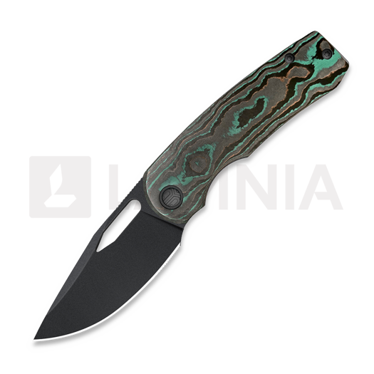 Bestech Kriya - Black PVD - Shipwreck Camo Carbon Fiber összecsukható kés