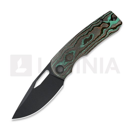 Navalha Bestech Kriya - Black PVD - Shipwreck Camo Carbon Fiber
