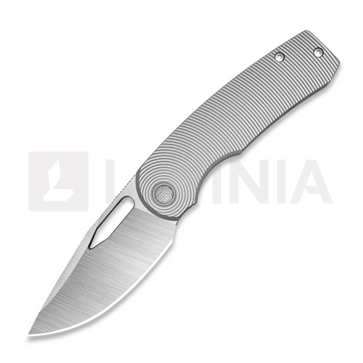 Bestech Kriya - Machine Satin - Titanium Ripple Pattern fällkniv
