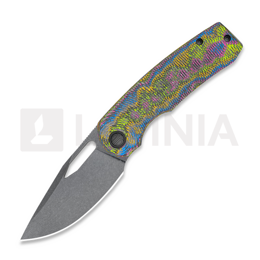 Bestech Kriya - Stonewashed DLC - 80S-2 Camo Carbon Fiber fällkniv