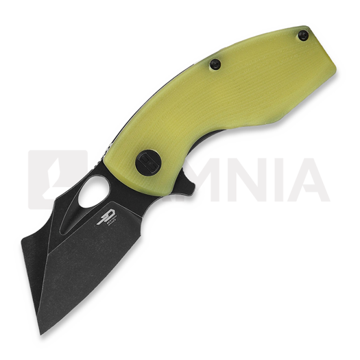 Bestech Lizard - Blackwash - G10 sklopivi nož, lime green