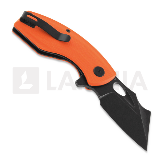 Zavírací nůž Bestech Lizard - Blackwash - G10, oranžová