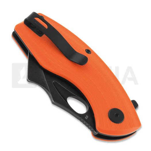 Zavírací nůž Bestech Lizard - Blackwash - G10, oranžová