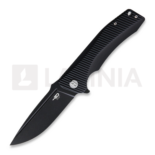 Bestech Mako - Blackwash - G10 folding knife, black
