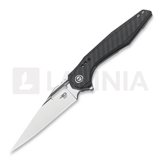 Bestech Malware - Stonewash + Satin - CF fällkniv
