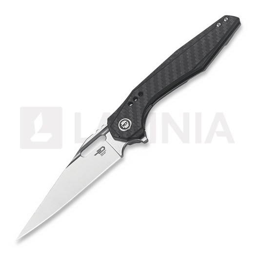 Bestech Malware - Stonewash + Satin - CF 접이식 나이프