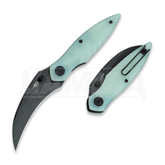Складний ніж Bestech Mantidae - Blackwash - G10, jade