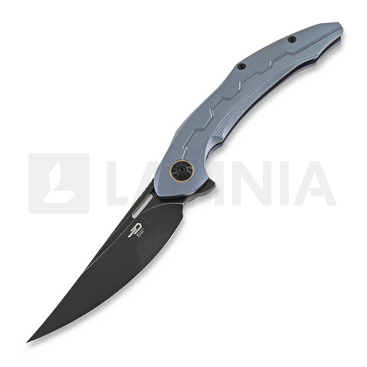 Складной нож Bestech Marukka - Blackwash - Titanium, синий