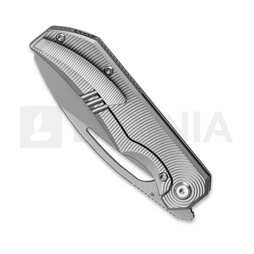 Bestech Mini Taipan - Beadblasted - Titanium kääntöveitsi, Beadblasted
