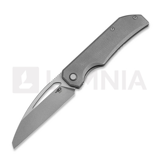 Nóż składany Bestech Mini Taipan - Dark Beadblasted - Titanium, Grey
