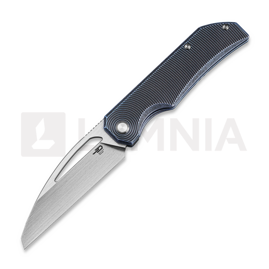 Liigendnuga Bestech Mini Taipan - Hand Satin - Titanium, Black Blue