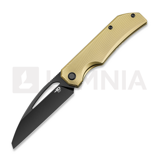 Bestech Mini Taipan - PVD - Titanium 折り畳みナイフ, Bronzed