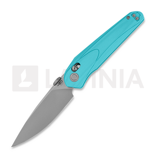 Couteau pliant Bestech Mothus - Blastwash - G10, light blue