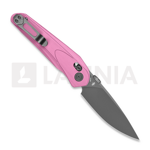 Bestech Mothus - Dark Grey PVD - G10 접이식 나이프, pink
