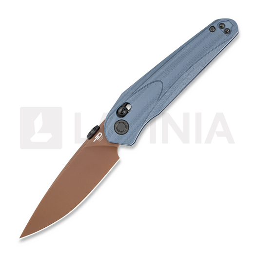 Coltello pieghevole Bestech Mothus - Gold PVD - G10, blue grey