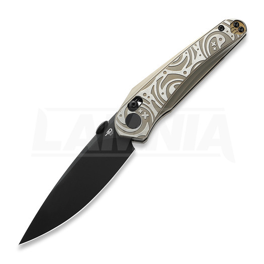 Nóż składany Bestech Mothus - PVD - Titanium, bronzed