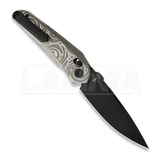 Bestech Mothus - PVD - Titanium sulankstomas peilis, bronzed