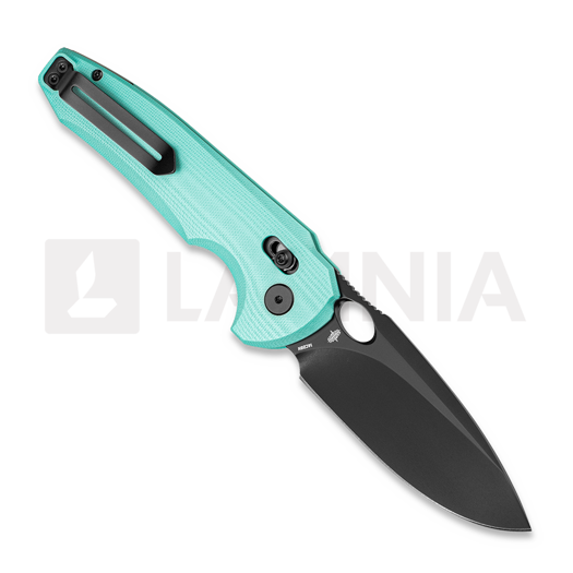 Bestech Noctar - Black PVD - G10 sulankstomas peilis, mint green