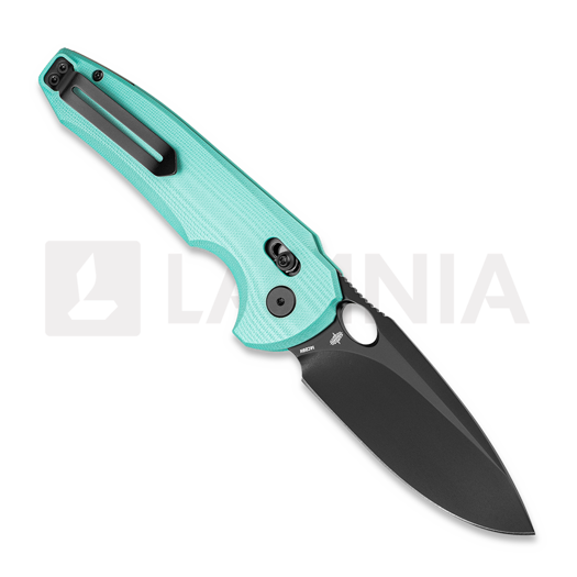 Bestech Noctar - Black PVD - G10 kääntöveitsi, mint green