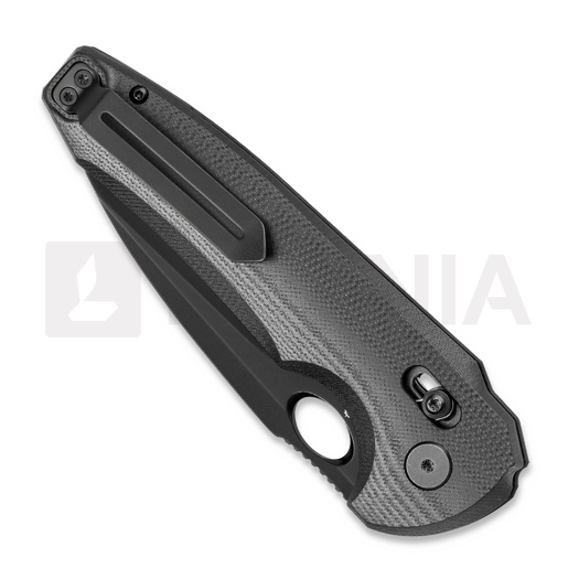 Zav&iacute;rac&iacute; nůž Bestech Noctar - Blackwash - G10, čern&aacute;