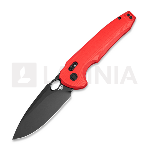 Liigendnuga Bestech Noctar - Blackwash - G10, punane