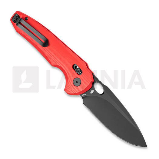 Coltello pieghevole Bestech Noctar - Blackwash - G10, rosso