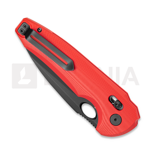 Coltello pieghevole Bestech Noctar - Blackwash - G10, rosso