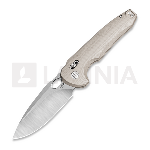 Bestech Noctar - Satin - G10 foldekniv, khaki