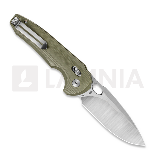 Bestech Noctar - Satin - G10 kääntöveitsi, oliivinvihreä