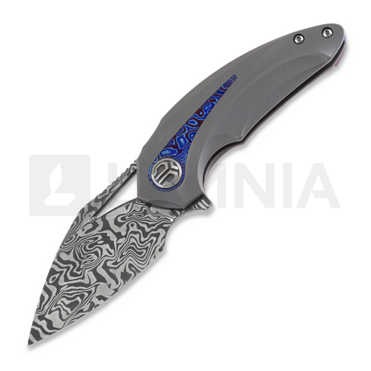 Bestech Nuke kääntöveitsi, Damasteel