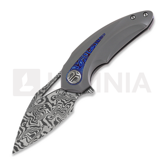 Bestech Nuke 접이식 나이프, Damasteel