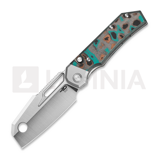 Zavírací nůž Bestech Nyrrdreki - Satin - Shipwreck Camo Carbon