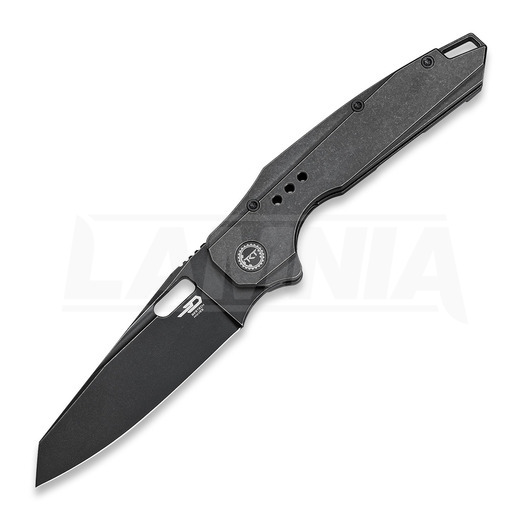 Nóż składany Bestech Nyxie - Blackwash - Titanium, czarny
