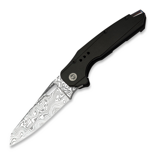 Bestech Nyxie - Damasteel - Titanium, musta