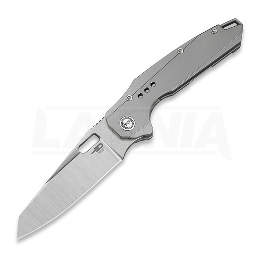 Bestech Nyxie - Satin + Stonewash - Titanium סכין מתקפלת